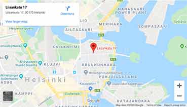 Polttarit Helsinki kartta